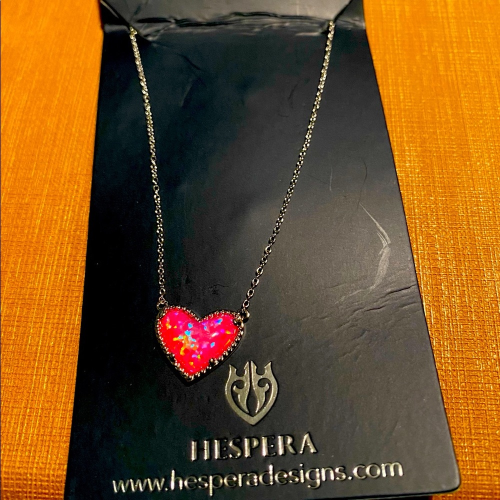 Hespera Opal jewelry set.